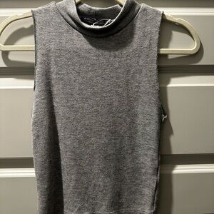 Zara Gray Sleeveless Tank Top